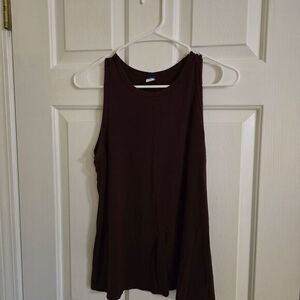 Old‎ Navy Womens Luxe Maroon Tank - Size Medium
